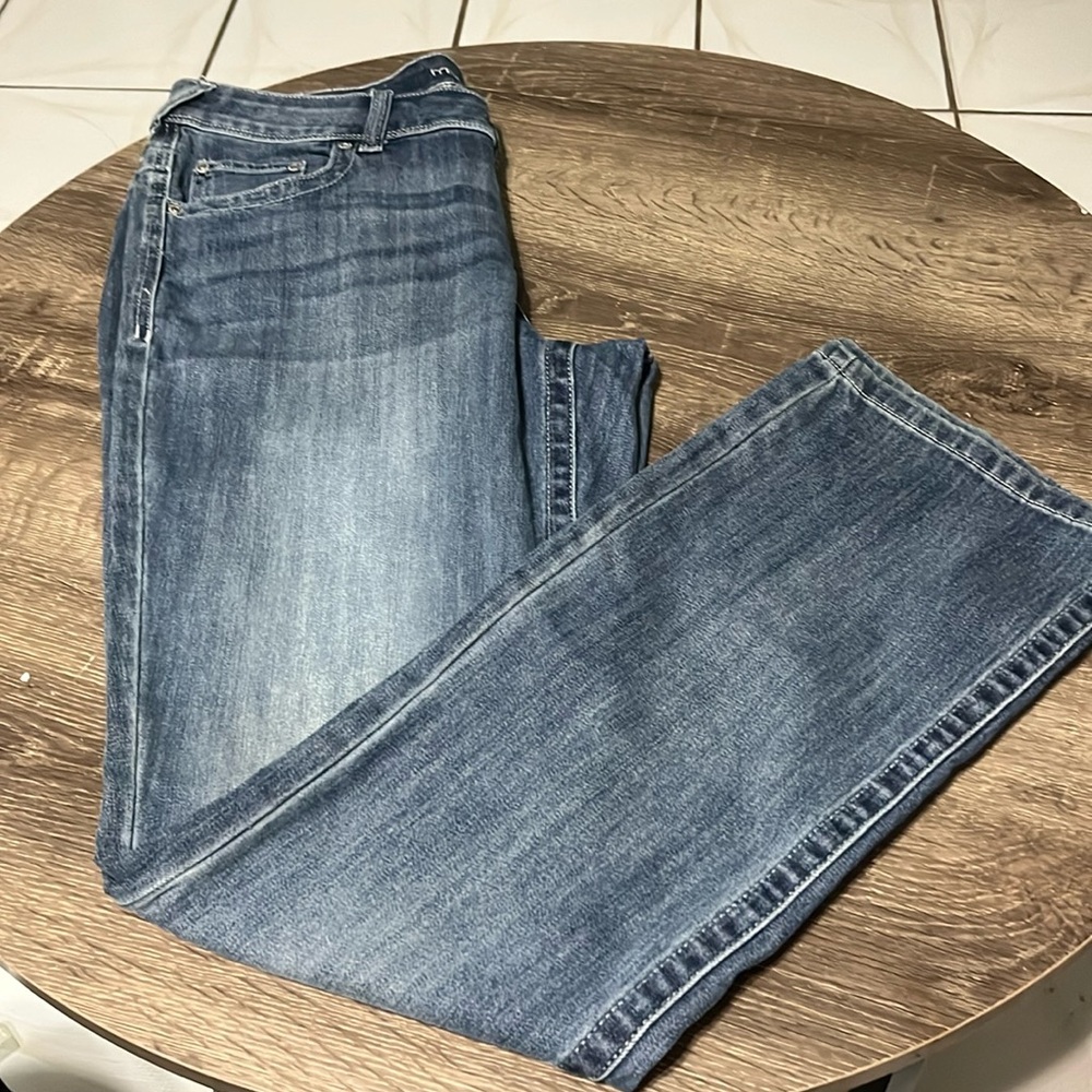 Maurices Slim Boot Mid Rise Long Jeans Size 14W NWT
